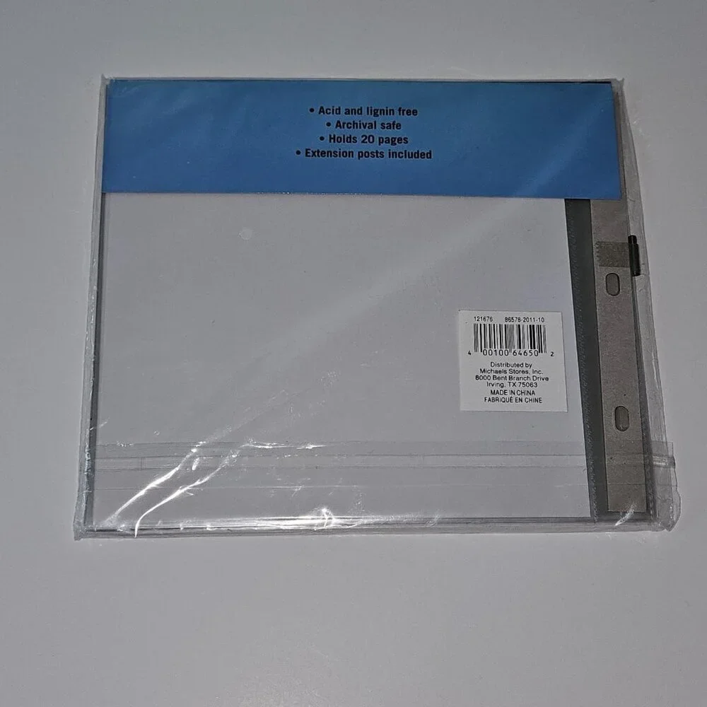 NEW Recollections 8x8 Scrapbook Album Refill 10 Sheets